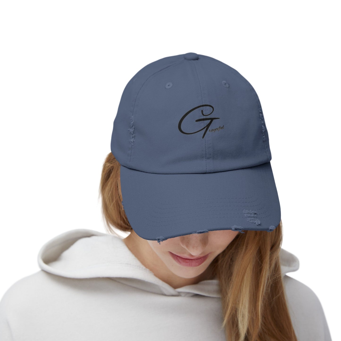 Grayceful Distressed Cap