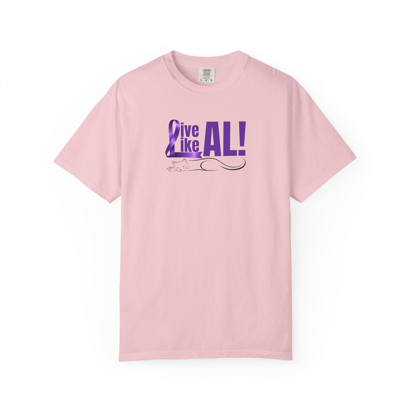 Live Like AL T-Shirt – Epilepsy Awareness Cat Tee