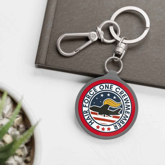 Hair Force One Crew Keychain – Parody Design