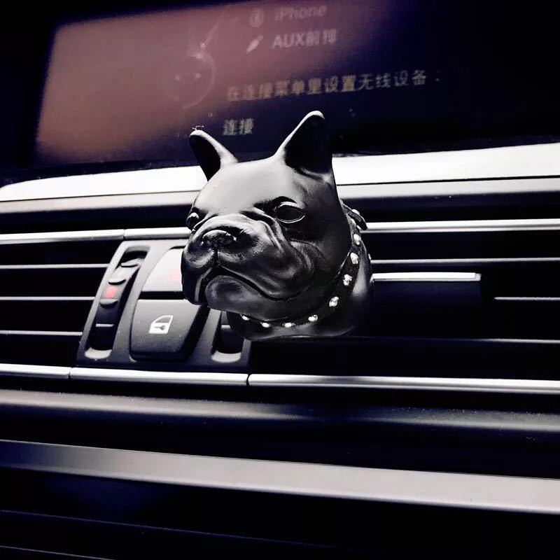 Car Air Freshener Clip - French Bulldog Design