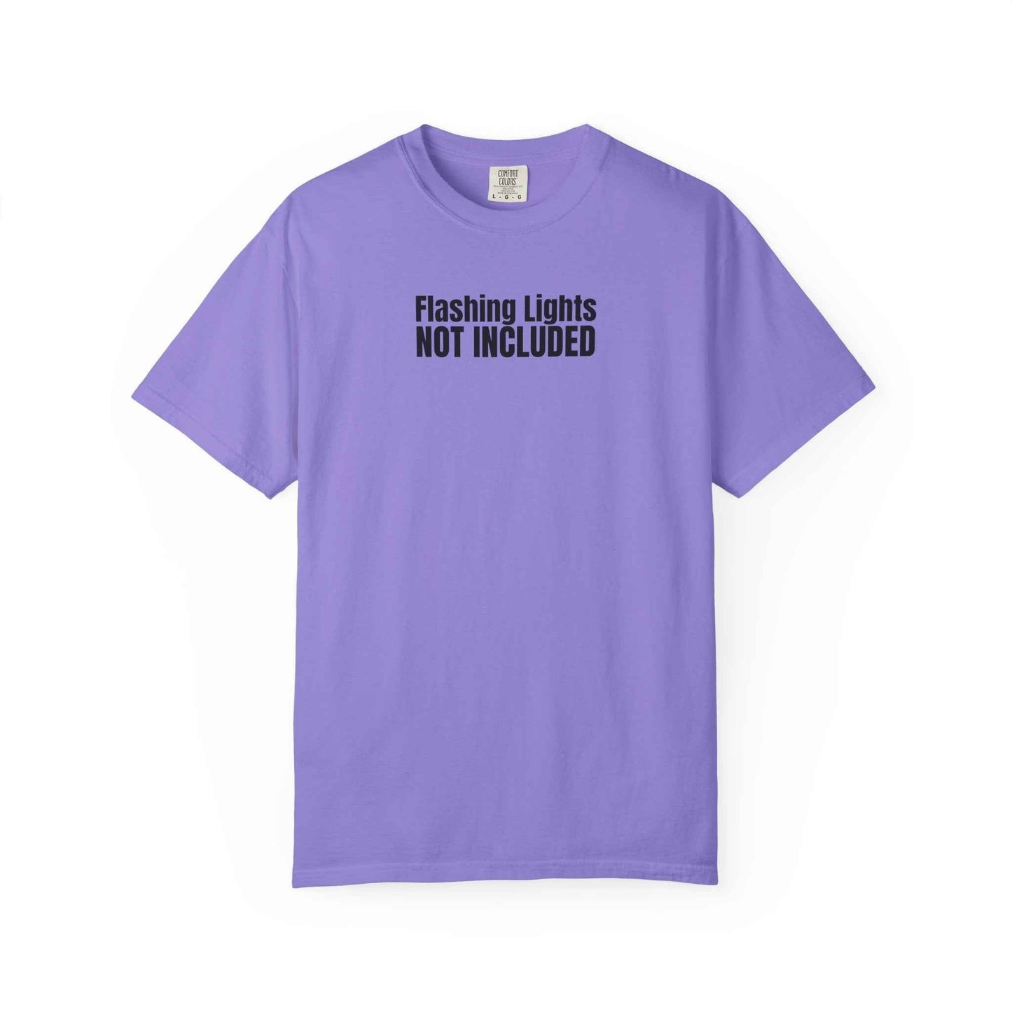 Flashing Lights Not Included T-Shirt | Epilepsy Awareness Tee