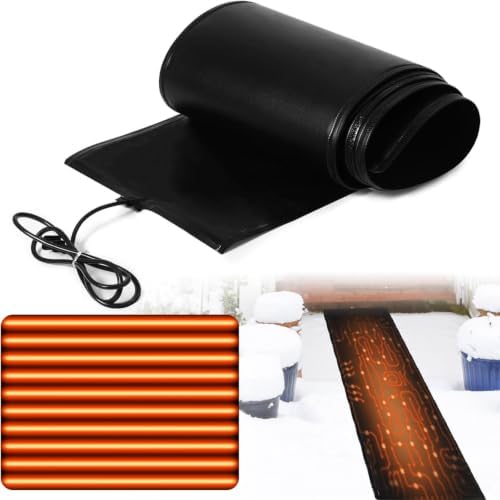 Baquler 1 Piece 24 ft Heated Snow Melting Mat