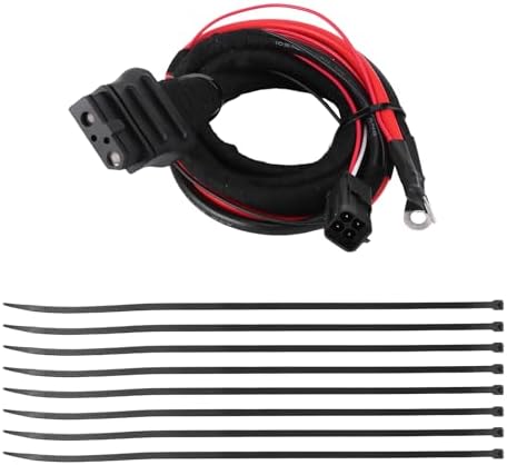 4 Pin Truck Side & Plow Side Battery Cable Wiring Harness 42014 42015 Battery Cable Set Compatible for Western Fisher Snowex V-Blade