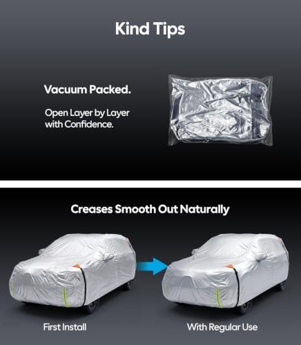 Wigoo Honda CR-V Car Cover 1997-2026, Waterproof All Weather Protection