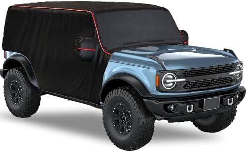 MZS 600D Waterproof Outdoor Cab Cover for Bronco 4 Door 2021-2026
