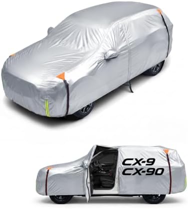 Wigoo Mazda CX-9 2007-2023 CX-90 2024-2026 Car Cover, Waterproof