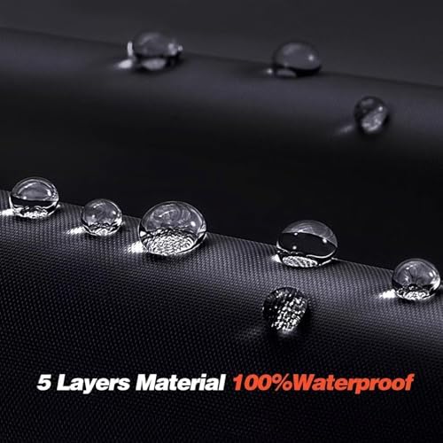 Large SUV Car Cover for Land Rover Range Rover Long 2014-2026 100% Waterproof All Weather, Heavy Duty Outdoor Full Exterior Covers Rain Sun Wind UV Protection.