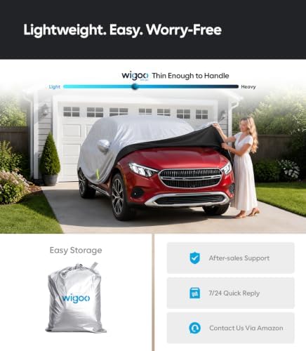 Wigoo Mercedes-Benz GLC-Class Car Cover 2016-2026, Waterproof All Weather