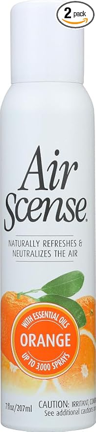 Air Scense Air Freshener - Orange - 7 oz - 2 pk