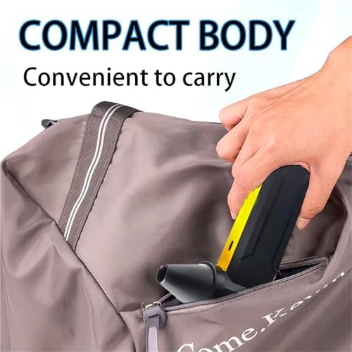 Cordless Leaf Blower, Electric Air Blower 160000RPM Powerful Snow High-Speed Dust Fan Mini Turbo Jet Handheld Brushless Motor Car Dryer