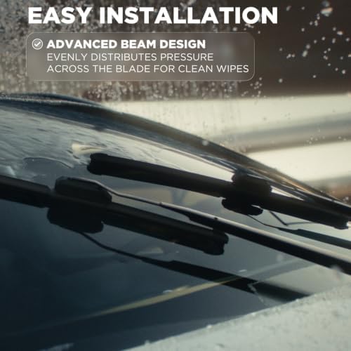 Rain-X 810326 Repellency Water Repellent Wiper Blades, 26" Windshield Wiper, All Weather Streak-Free for Enhanced Visibility w/Water Repellency Formula [Amazon Exclusive]
