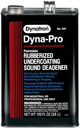 3M Dynatron Dyna-Pro Paintable Rubberized Undercoating, 544, 1 Gallon