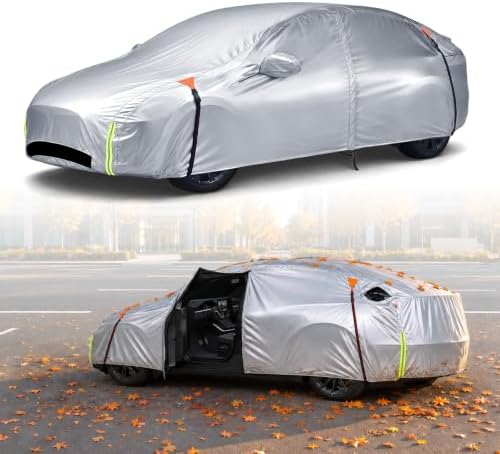 Wigoo Tesla Model X Car Cover 2015-2026, Waterproof All-Weather Protection