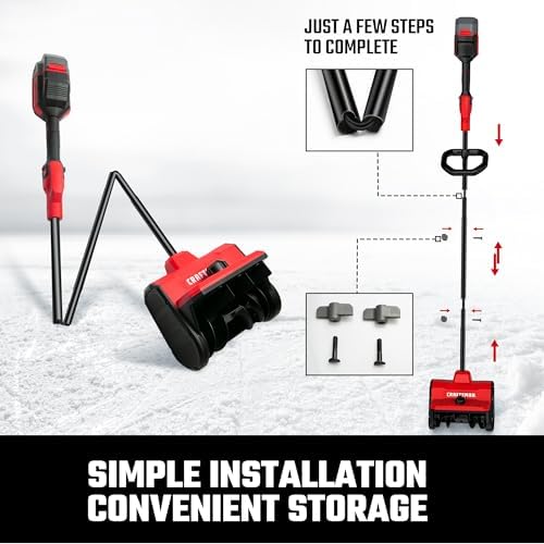 CRAFTSMAN 20V 10-Inch Cordless Snow Shovel Bare Tool