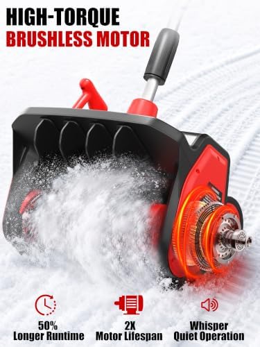 18'' Cordless Snow Shovel Compatible with Milwaukee M18 Battery (Tool Only)