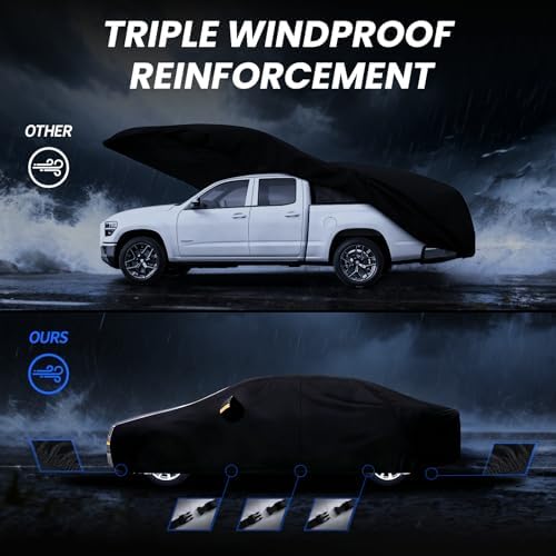 Multi-Layer Car Cover Custom Fit for Ford Fusion (2015-2026)