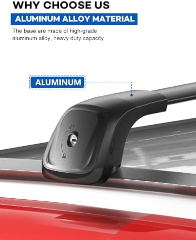 Wonderdriver 330lbs Roof Rack Cross Bars for Mitsubishi Outlander 2022-2026