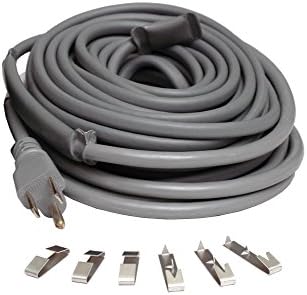 Wrap-On 14200 Roof and Gutter Cable, Gray, 200 Feet