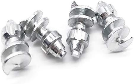 Screw in Tire Stud,Spikes for tire,Marrkey 100PCS Steel Body Carbide Tips [Security Anti-Skid] Wheel Tyre Snow Tire Spikes for Loaders Tractors Skid Steer Tires & Tracks MS1910(8 x 19mm)