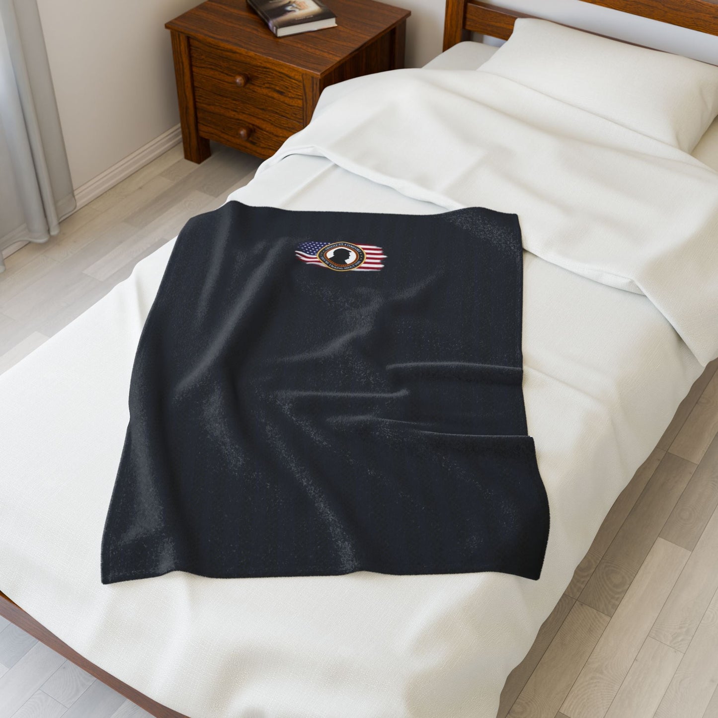 Absolute Comfort Political Parody Throw Blanket – Cozy Satire Statement Blanket