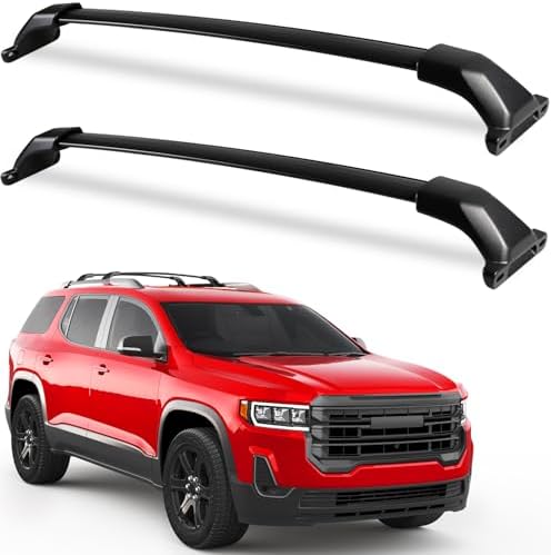 KINGGERI 300lbs Cross Bars Roof Racks for GMC Acadia 2017-2023