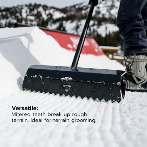 DMOS Stealth Collapsible Snow Shovel - Blackout - X-Wide