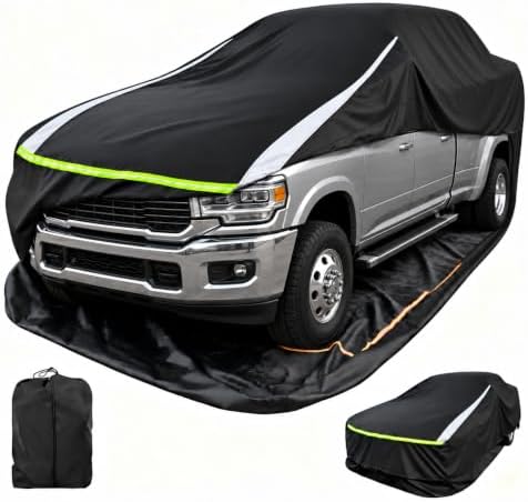 Full Enclosed Truck Cover Waterproof All Weather fit Length 240-254 inches