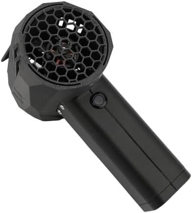 Dpofirs Portable Handheld Turbo Fan 240kmh | 4000mAh Jet Dryer Blower with Brushless Motor 64mm Duct for Car Drying Cleaning Snow Removal