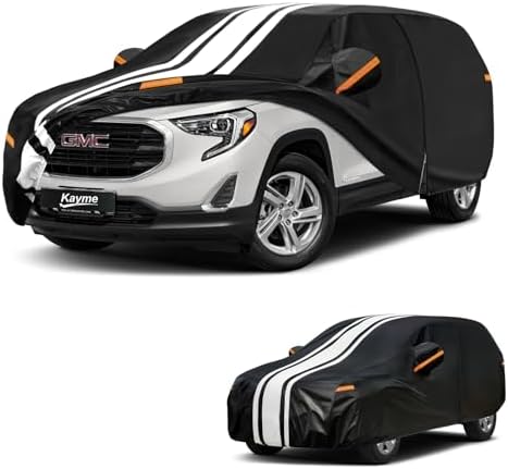 Kayme Waterproof Car Cover for GMC Terrain (2009-2026) Heavy Duty