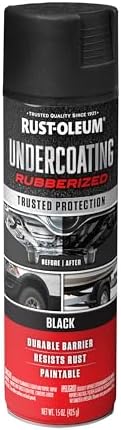 Rust-Oleum Rubberized Black Undercoating Rust Resistant Spray Paint