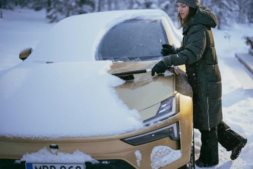 Fiskars Plus Car Snow Brush and Ice Scraper Short 63cm