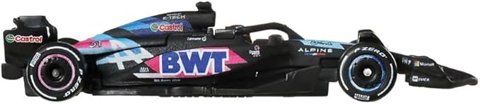 Hot Wheels Formula 1 Car Model F1 BWT ALPINE A524 Esteban Ocon 31 - Die Cast Scale 1:64 - Length 8 cm - JBM09