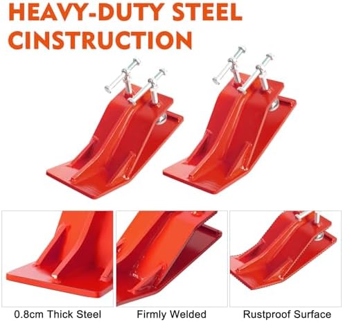 Tractor Bucket Protector 2PCS Red
