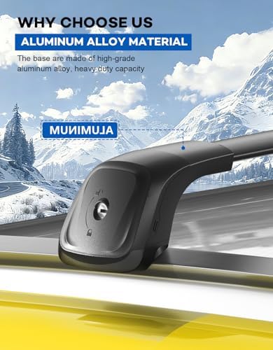 Wonderdriver 330lbs Lockable Roof Rack Cross Bars for 2026 Toyota RAV4