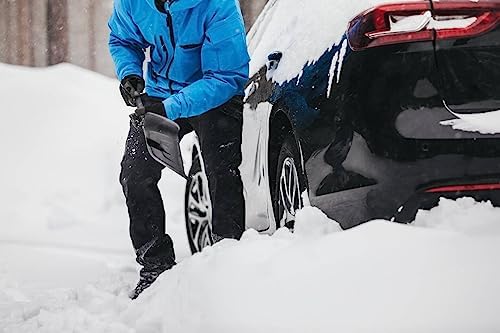 Fiskars Car Snow Shovel, Length: 63 cm, Glass Fibre-Reinforced Plastic