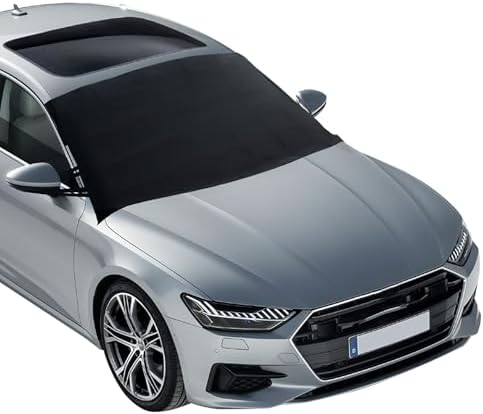 EcoNour Windshield Cover for Ice and Snow, Car Front Window Snow Cover
