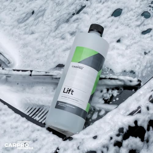 CARPRO Lift - Pre-Wash Snow Foam Car Wash Soap, Dissolves and Lifts Away a Large Amount of Dirt & Grime, Completely Touchless - Use in Bucket or Foam Cannon, Concentrated - Gallon (135oz)