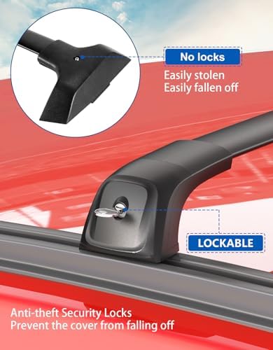 Roof Rack Cross Bars+Side Rails Fit for 2009-2017 Chevy Chevrolet Traverse