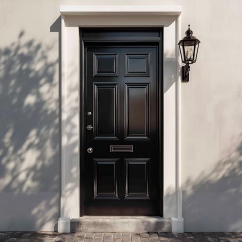 EVOLVE Multi-Purpose Alkyd Enamel – Interior Exterior Oil-Based Paint for Wood, Metal, Concrete, & Masonry, High-Gloss, Rust & Abrasion Resistant (Gloss Black, 1 Quart)