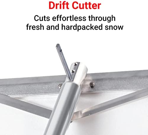 SNOWPEELER Premium Roof Rake for Snow Removal - 30 ft. Snow Removal Tool - Snow Rake for House Roof - Snow Roof Rake - Telescopic Heavy Duty Snow Shovel for Rooftop
