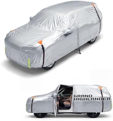 Wigoo Toyota Grand Highlander Car Cover 2024-2026, Waterproof All Weather