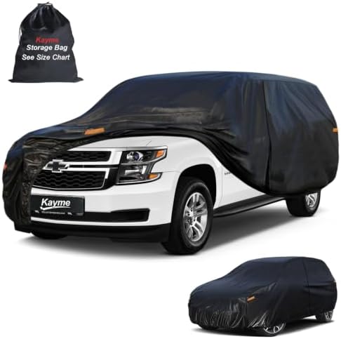 Kayme Large SUV Car Cover Waterproof All Weather -See Size Chart- Size S7