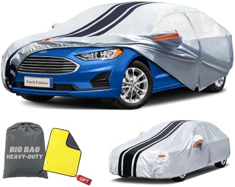 Car Cover Custom Fit for Ford Fusion Sedan (2005-2026)