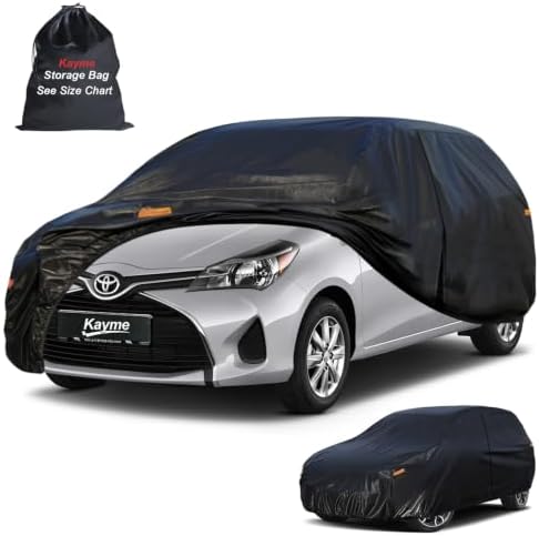 Kayme Hatchback Car Cover Waterproof All Weather - See Size Chart - H1
