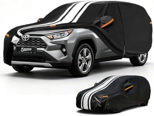 Kayme Toyota RAV4 Car Cover Waterproof All Weather for Automobiles