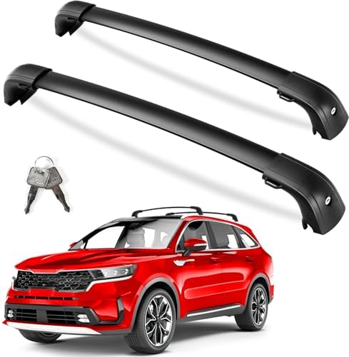 KINGGERI Roof Rack Cross Bars for 2021-2026 KIA Sorento & Sorento Hybrid