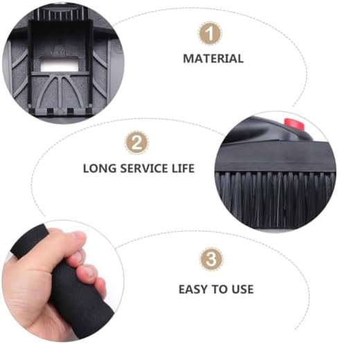 Snow Brush Shovel Scraper Multi Function Snow Removal Tool for Car Hood Trunk Roof All in One Winter Kit
