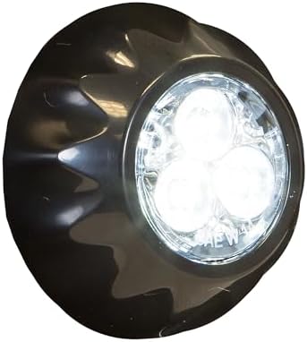 Buyers Products 8892401 Surface/Recess Mount Clear LED Strobe Light, SAE J595 Class 1 Rated and CA13, Warning Lights for Trucks & Trailer