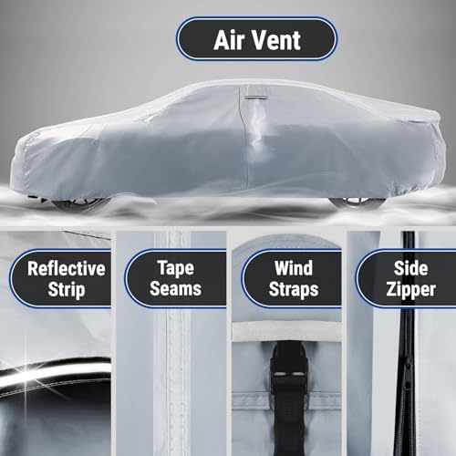 iCarCover Car Cover All Weather for 1965-1981 Rolls-Royce Silver Shadow