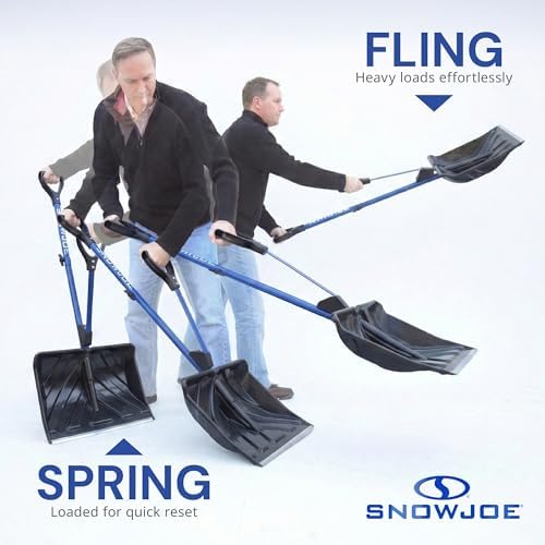 Snow Joe Snow Shovel with 18-Inch Blade and Assist Handle, SJ-SHLV01